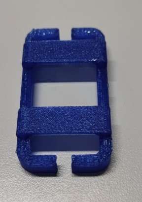 Tractive Cat Mini Clip Mount - Blue/Black - 3D Printed