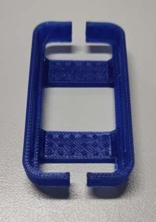Tractive Cat Mini Clip Mount - Blue/Black - 3D Printed