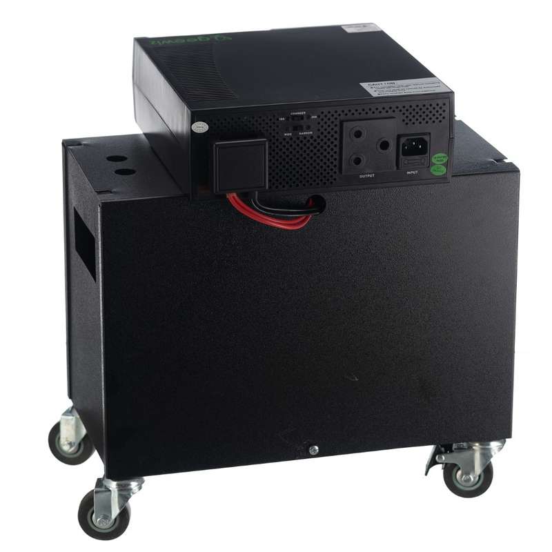 Geewiz 1000VA PURE SINE Inverter Trolley + 1x 100AH LITHIUM Battery (6 HOUR BATTERY LIFE) KIT - 6...