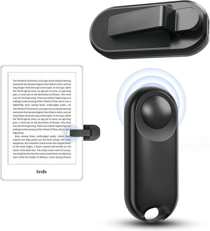 RF Remote Control Page Turner for Kindle Paperwhite White