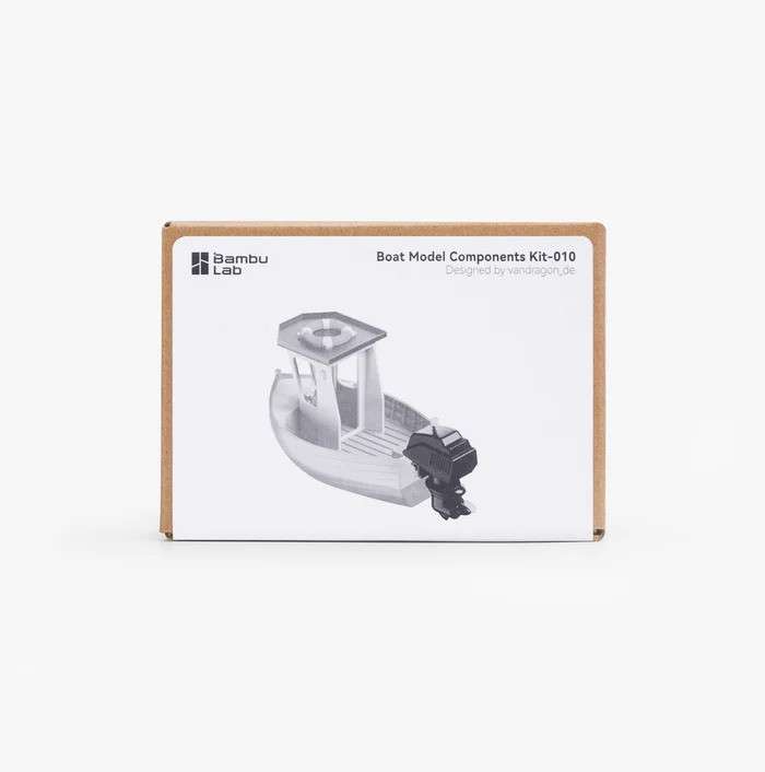 SillyGoose Speed Boat Model Kit 010  DIY Windup Motor Boat Component