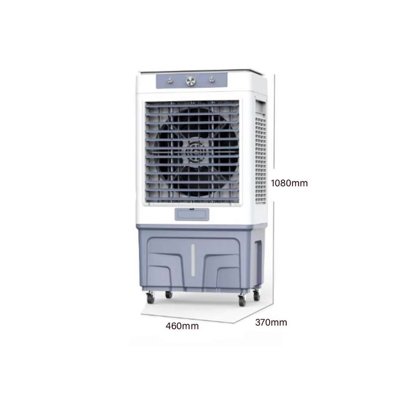 Industrial 220W Air Cooler with 45L Water Tank- Remote & Mechanical Control