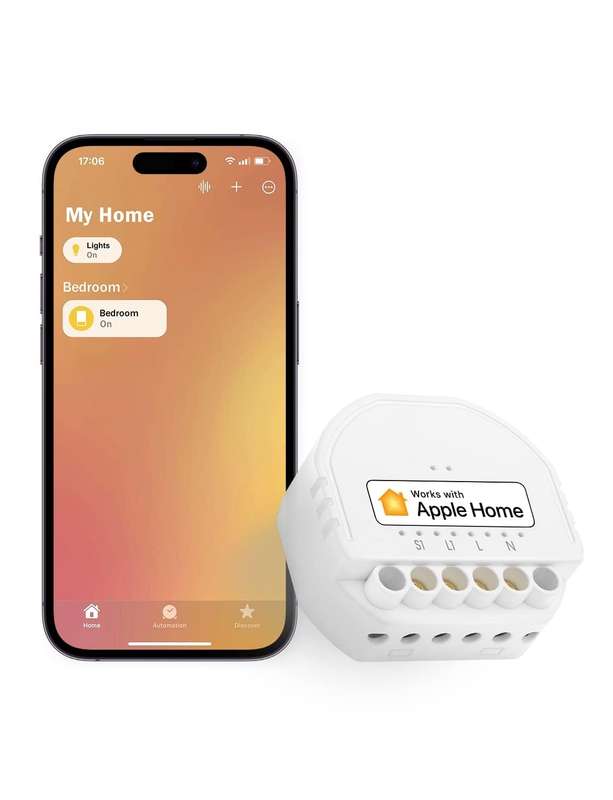 Meross Smart Wi-Fi In-Wall Switch MSS810HK - 1 Pack