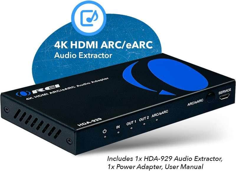 OREI eARC 4K 60Hz Audio Extractor (HDA-929)