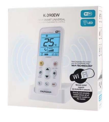 K-390EW WiFi Smart Universal Air Conditioner A/C Remote Control