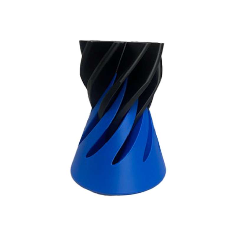 3D Printed Impossible Spiral Cone Fidget Toy Red