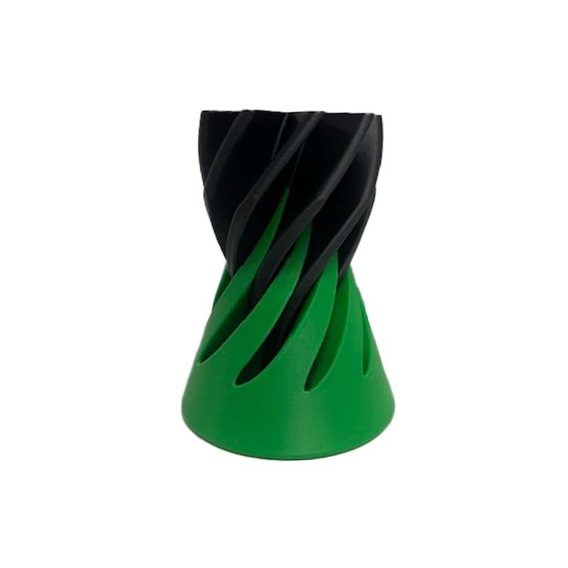 3D Printed Impossible Spiral Cone Fidget Toy Red