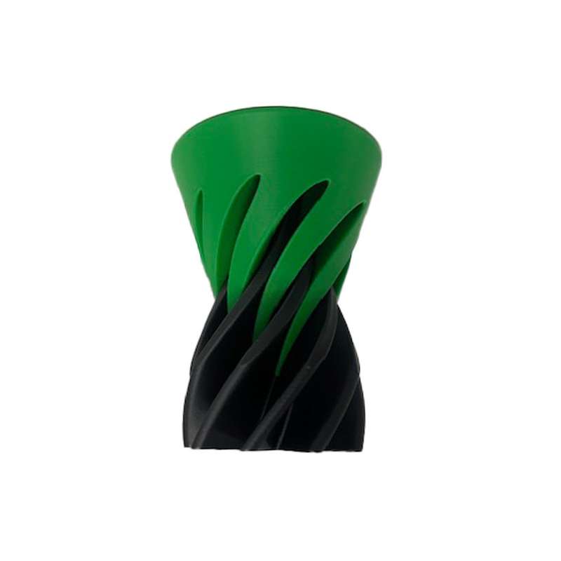 3D Printed Impossible Spiral Cone Fidget Toy Red