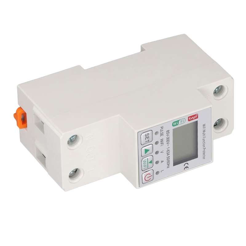 WIFI Smart Circuit Breaker Type Timer - 63A with Power KWh Monitoring - Tuya Smart App - Geyser T...