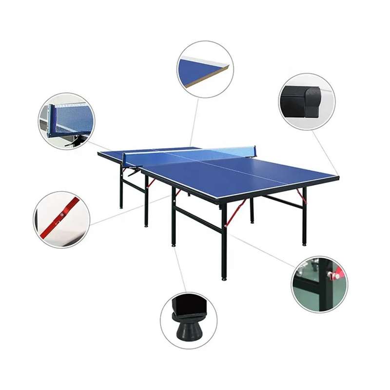 12mm Table Tennis Table with Net