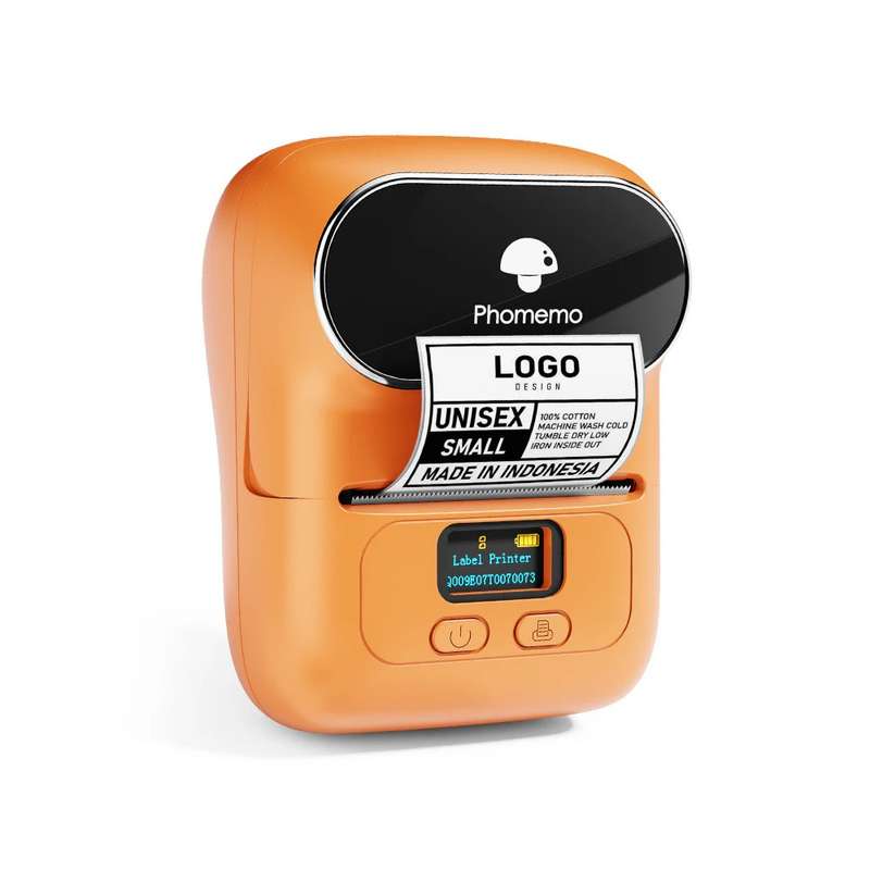 Phomemo M110 Bluetooth Portable Thermal Business Label Maker Black