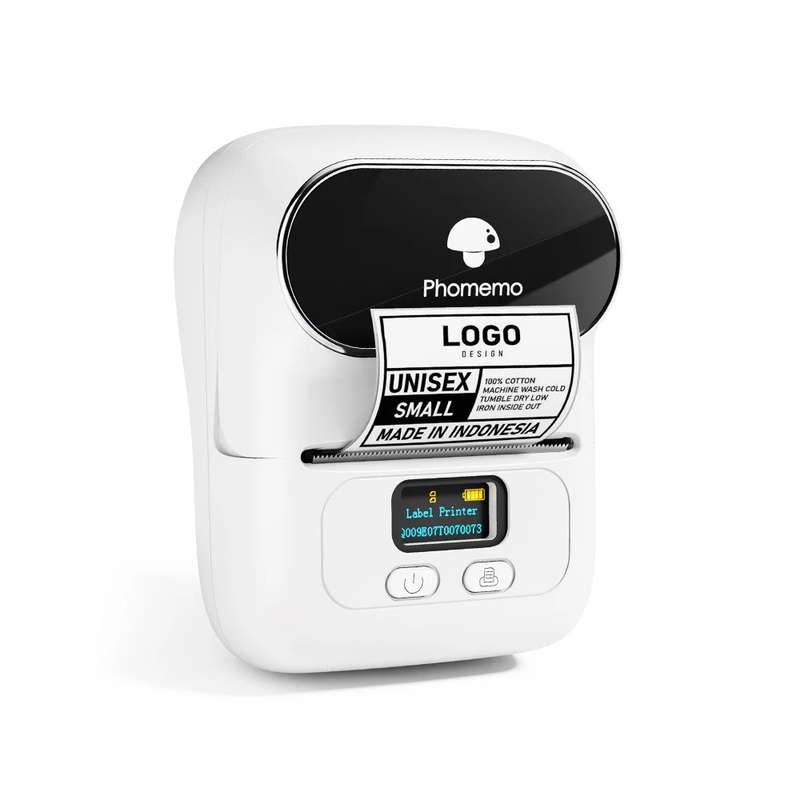 Phomemo M110 Bluetooth Portable Thermal Business Label Maker Black
