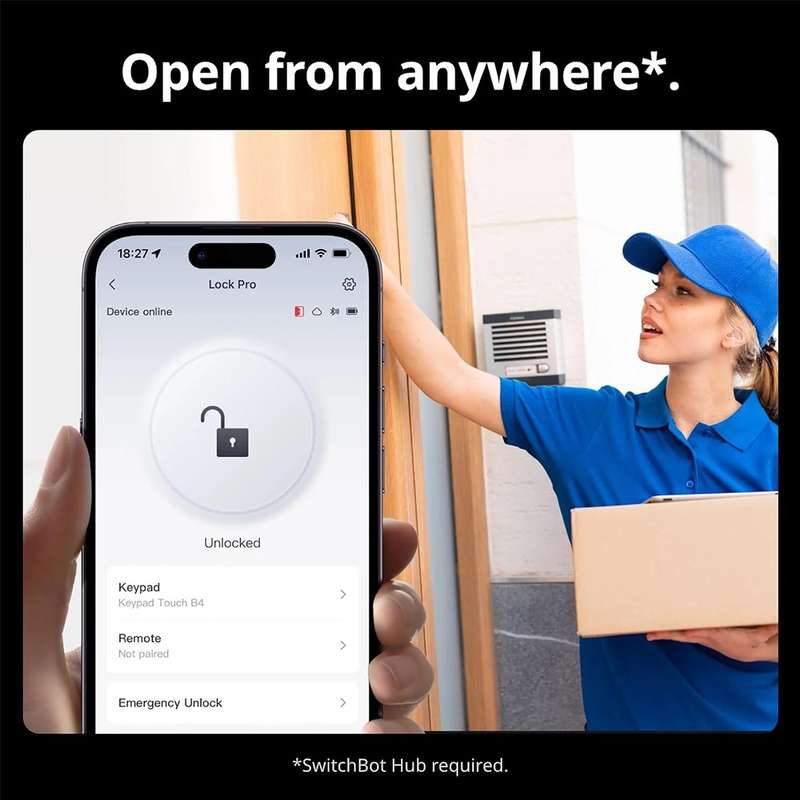 SwitchBot Lock Pro Black
