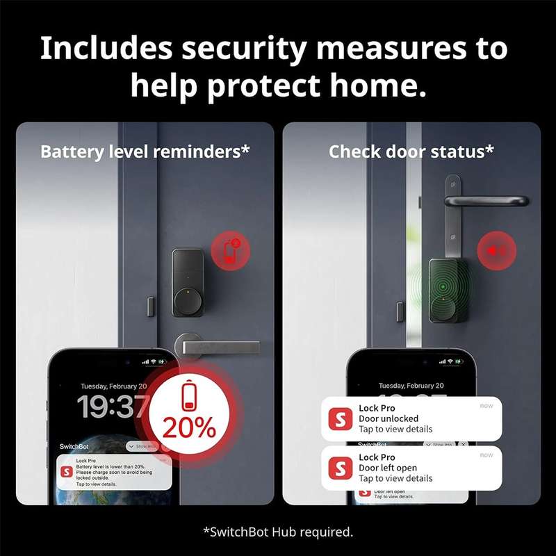 SwitchBot Lock Pro Black