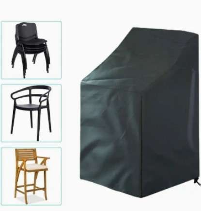 Outdoor Stacked Chair Covers- 210D- 70 x 70 x 125cm