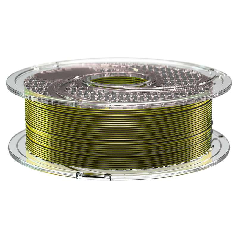 SA Filament PLA+ Silk Dual Filament Charred Gold  Gold & Gun Metal