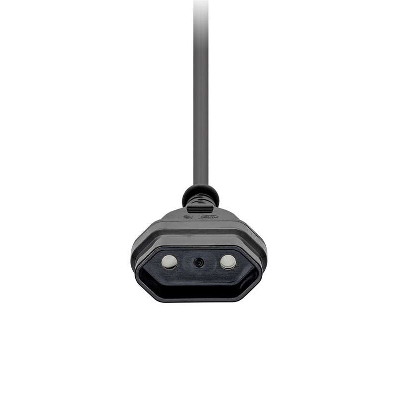 LinkQnet 1m 2-Pin Euro Plug to 2-Pin Euro Socket