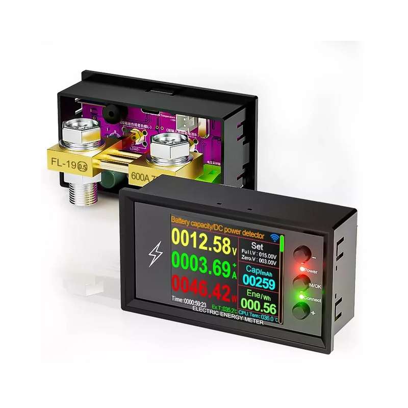 WIFI 200A Coulometer Battery Capacity Voltage Tester (For Getting Accurate Reading of Battery Per...
