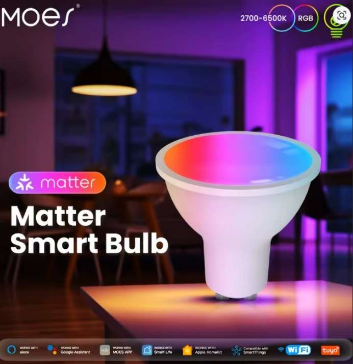 GU10 Matter-Certified RGB Bulb