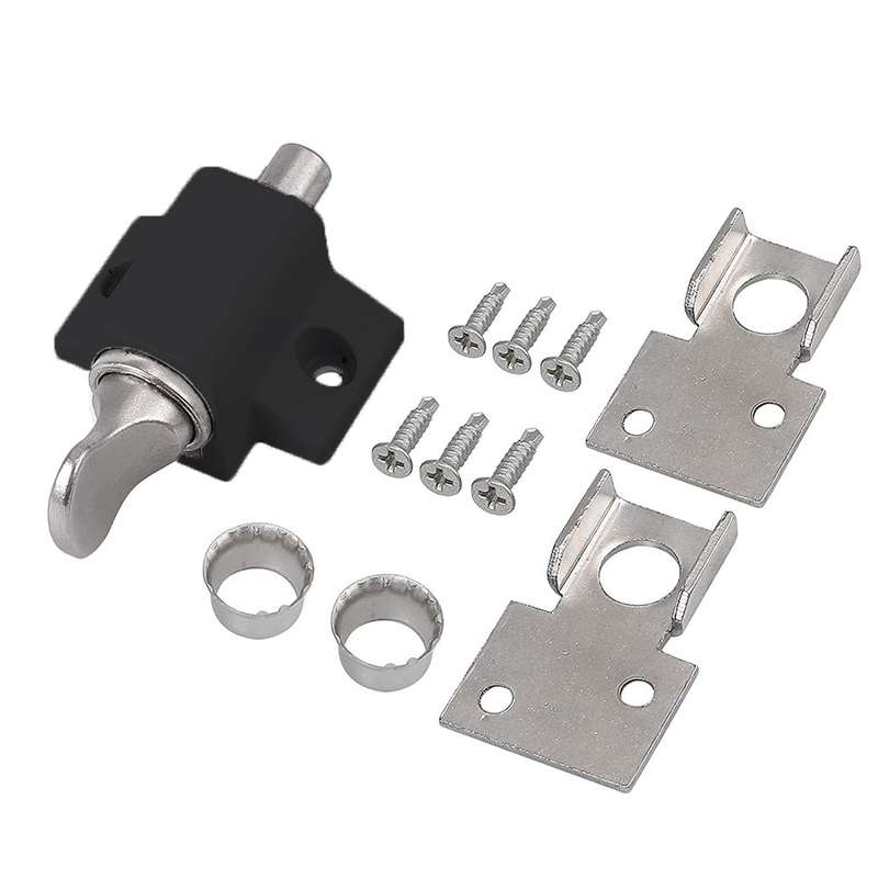 Sliding Patio Door or Window Thumb Turn Keyless Security Lock / Available in Black and White White