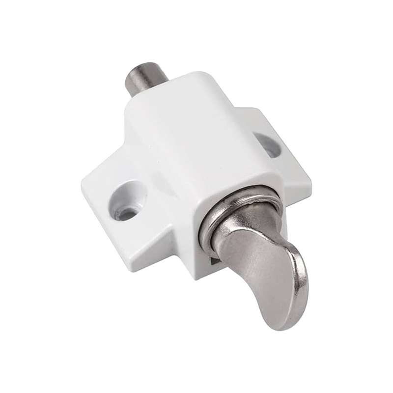 Sliding Patio Door or Window Thumb Turn Keyless Security Lock / Available in Black and White White
