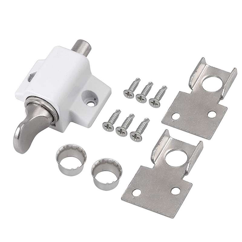 Sliding Patio Door or Window Thumb Turn Keyless Security Lock / Available in Black and White White