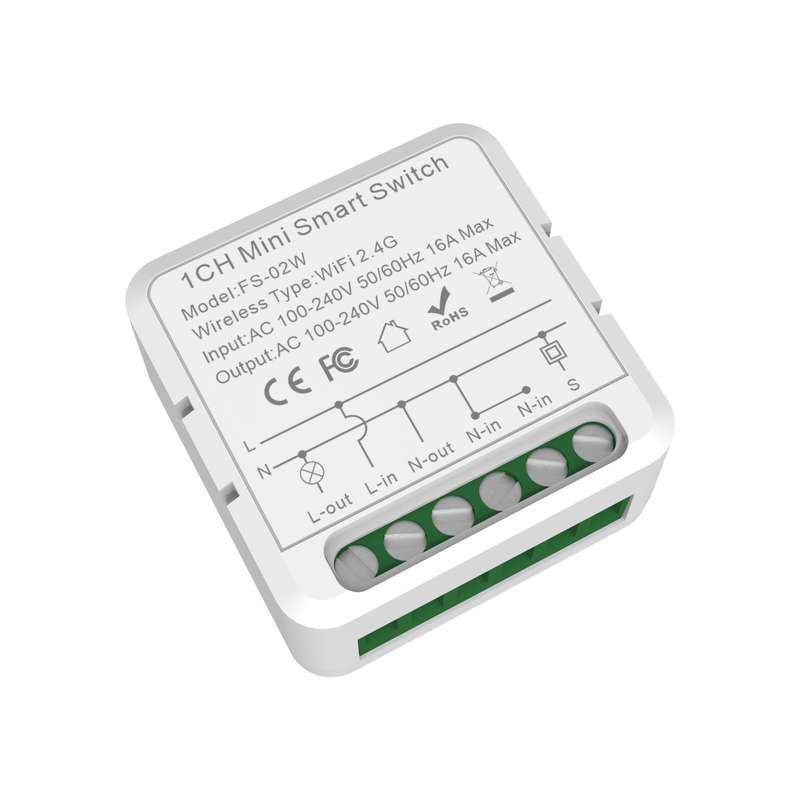 Tuya MINI DIY Wi-Fi Smart Switch - 16A / AC100-250V / 50-60Hz