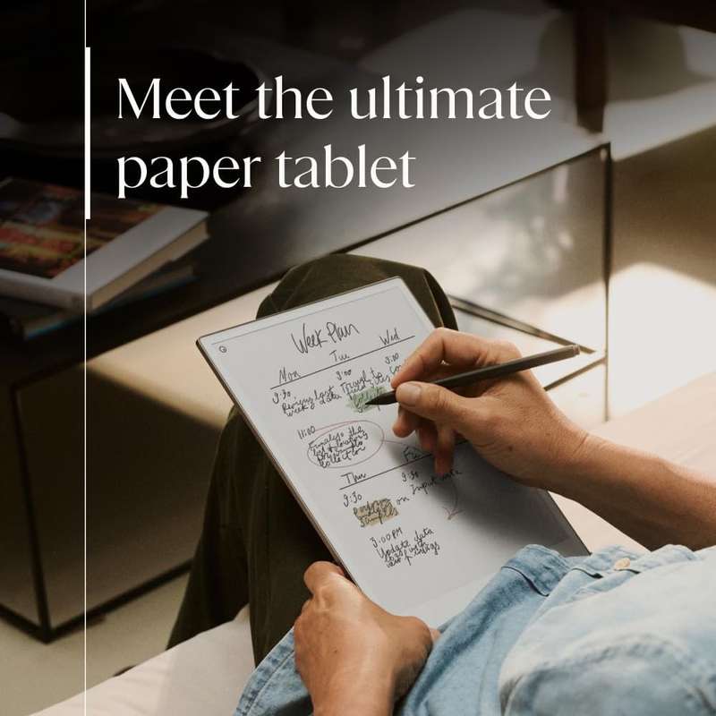 reMarkable Paper Pro Bundle  Premium Leather | Includes 11.8 reMarkable Paper Tablet- Marke...