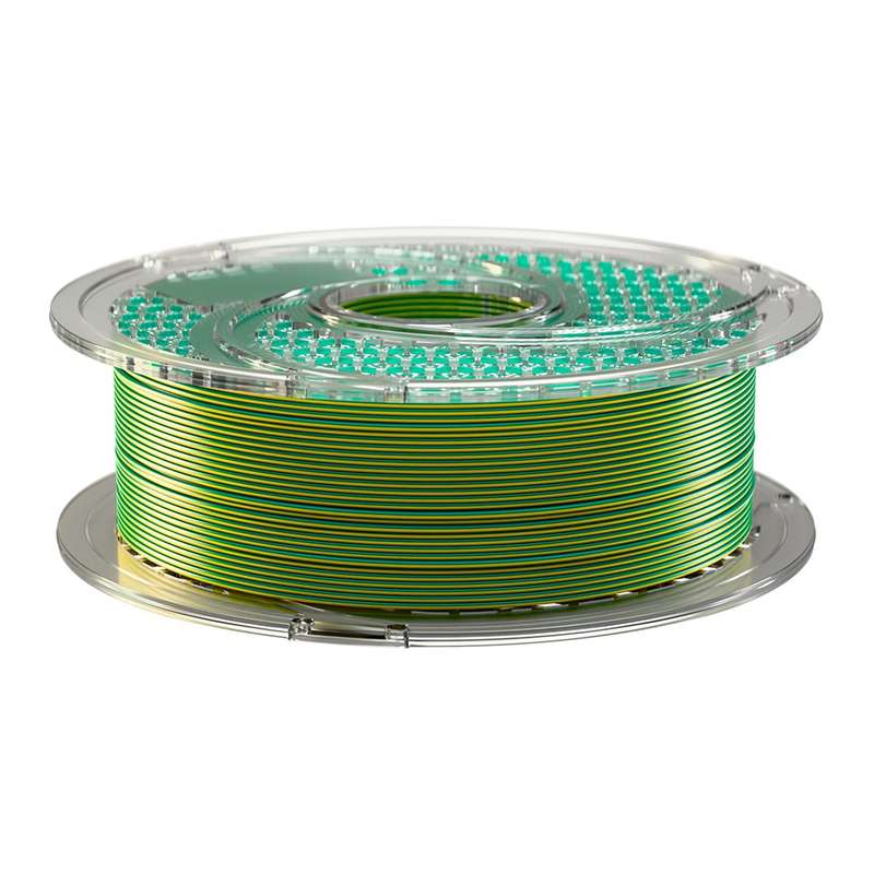 SA Filament PLA+ Silk Dual Filament Golden Leaf  Gold & Green