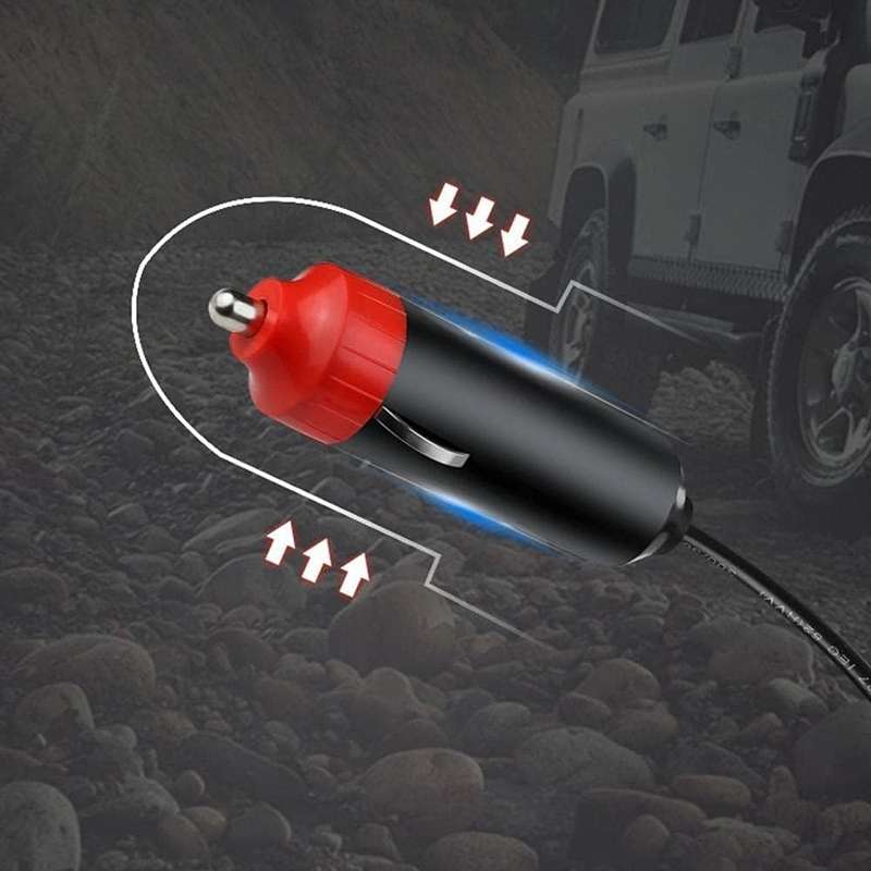 2-in-1 12V 120W Portable Mini Car Heater Fan