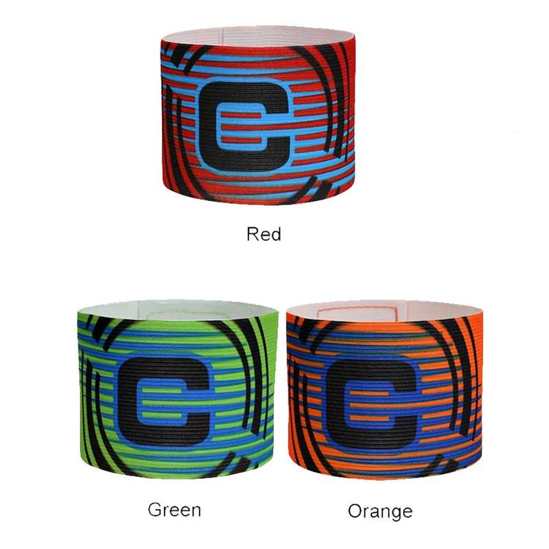 Captain's Armband with Velcro Fastener - Available in Various Colours Green