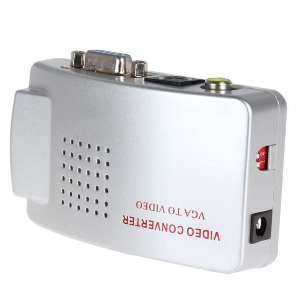 VGA to AV (RCA) Video Conversion Box