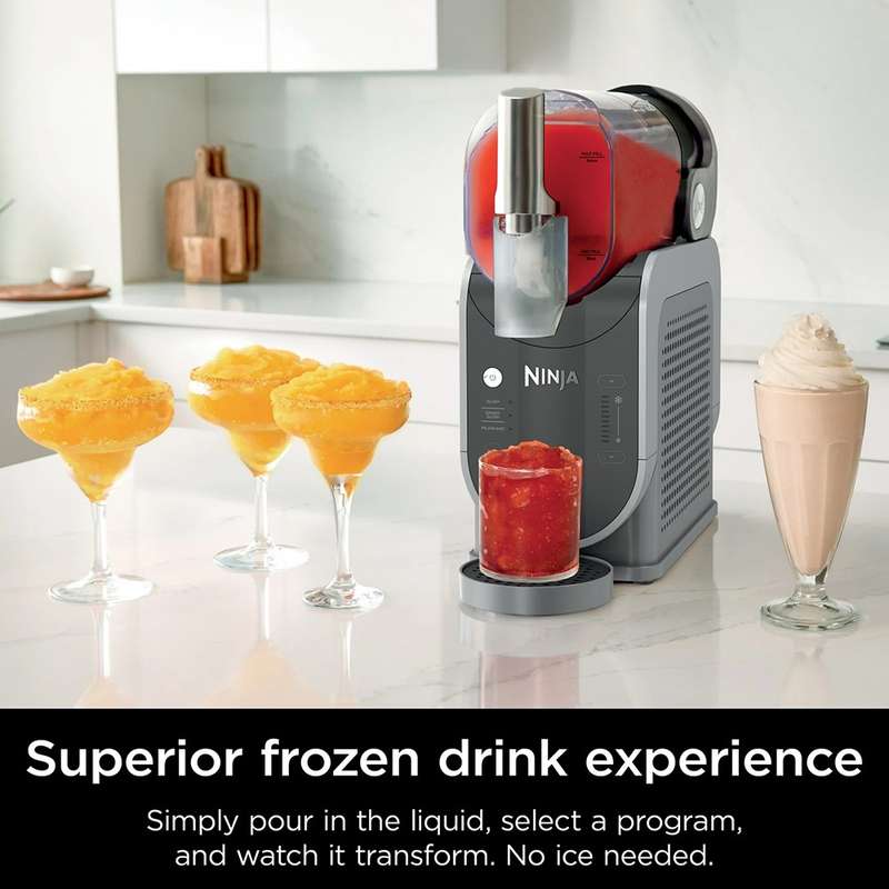 Ninja SLUSHi 3-in-1 Professional Frozen Drink & Slushy Maker with RapidChill Technology