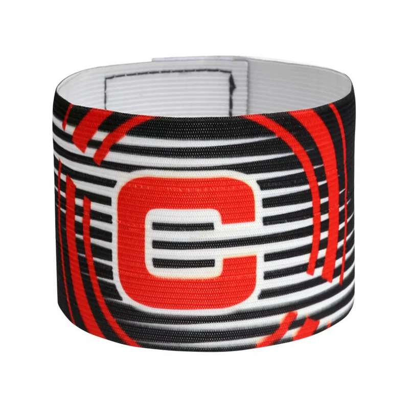Captain's Armband with Velcro Fastener - Available in Various Colours Black