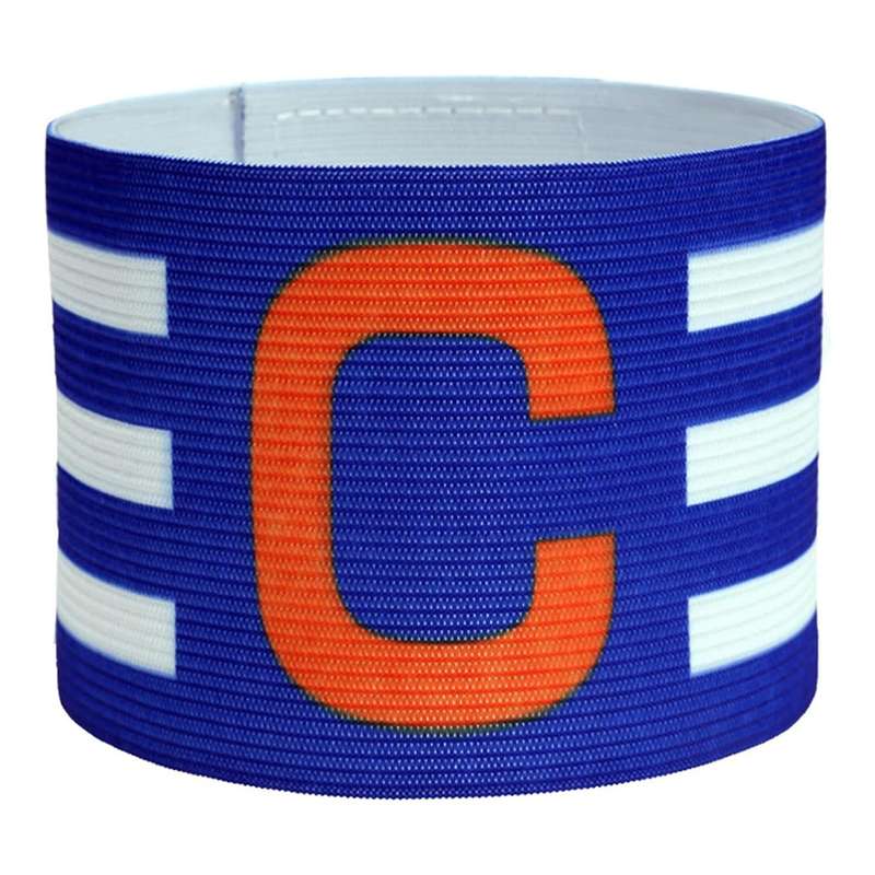 Striped Captain's Armband with Velcro Fastener - Available in Various Colours Pink