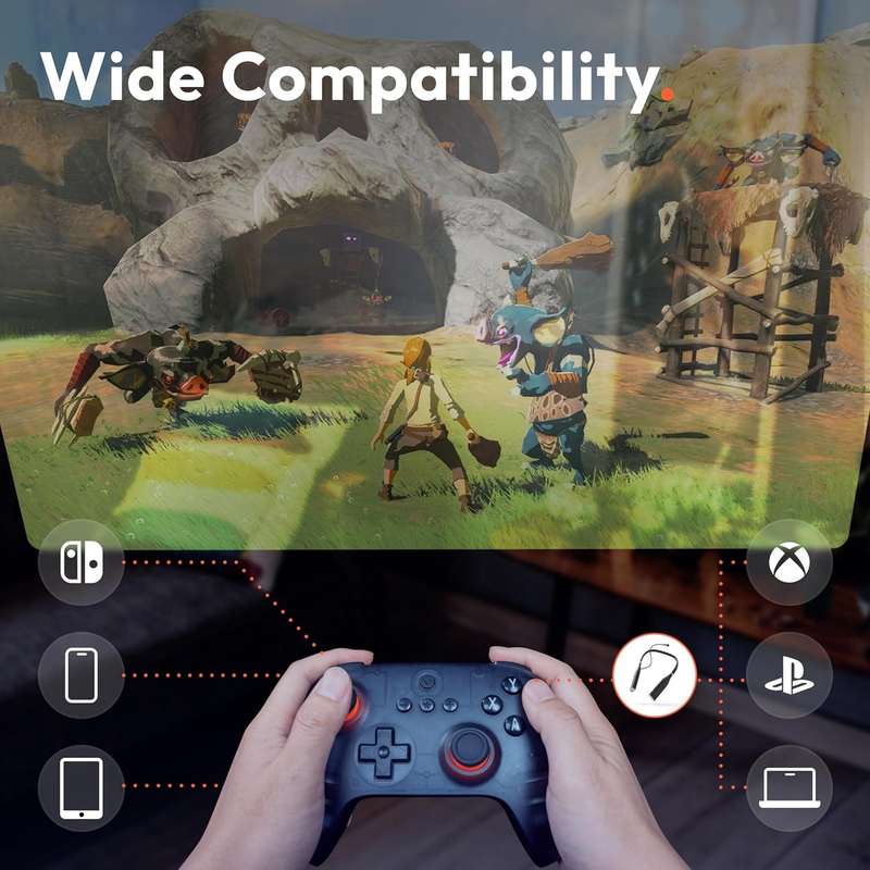 VITURE x 8BitDo Ultimate C Bluetooth Controller for Switch- Switch 2