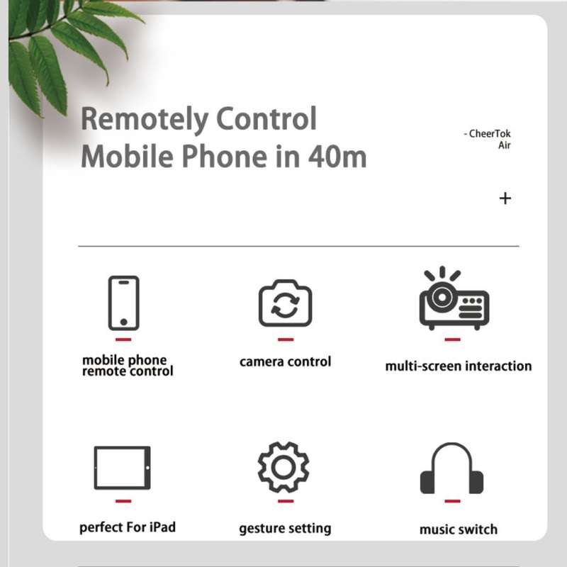 CheerTok Air - TikTok Scrolling Remote Control - Page Turner for eBook Kindle - Single Button - A...