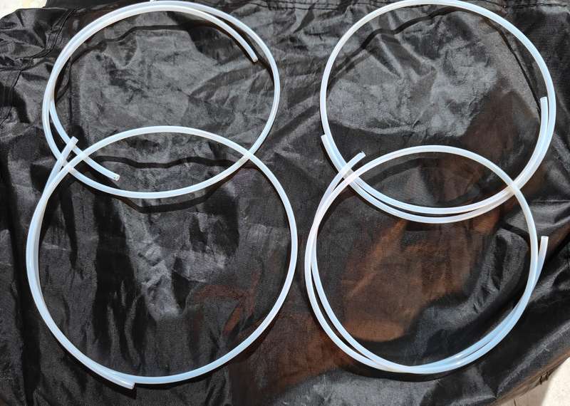 Generic PTFE Tubes for Bambu AMS (Automatic Material System)  370mm1 + 550mm2 (X1 Series/P1S)