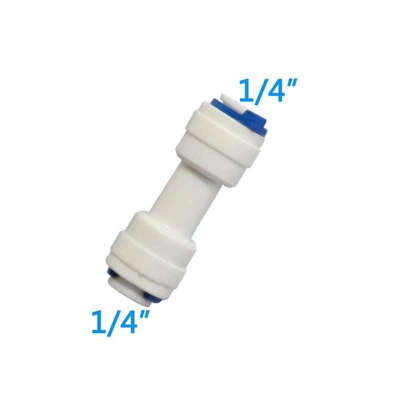 Quarter Inch Push Fit Connector - Quick connect - Available in 3 Styles - 1/4 Inch Straight
