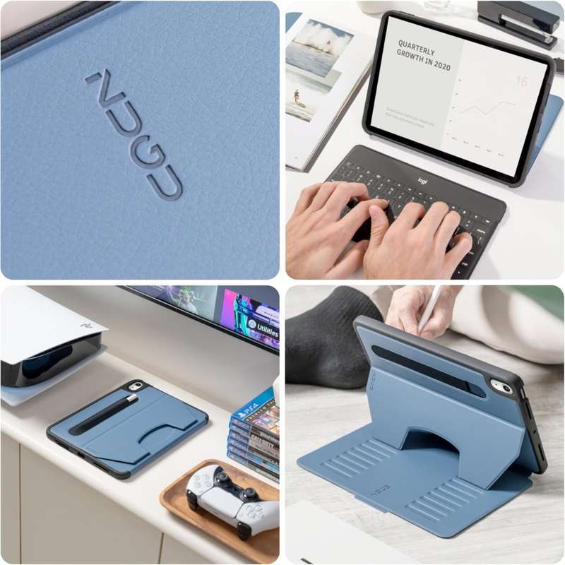ZUGU CASE for iPad 10.9 Inch Case iPad 11th/10th Generation - Slim Protective Magnetic Stand & Sl...