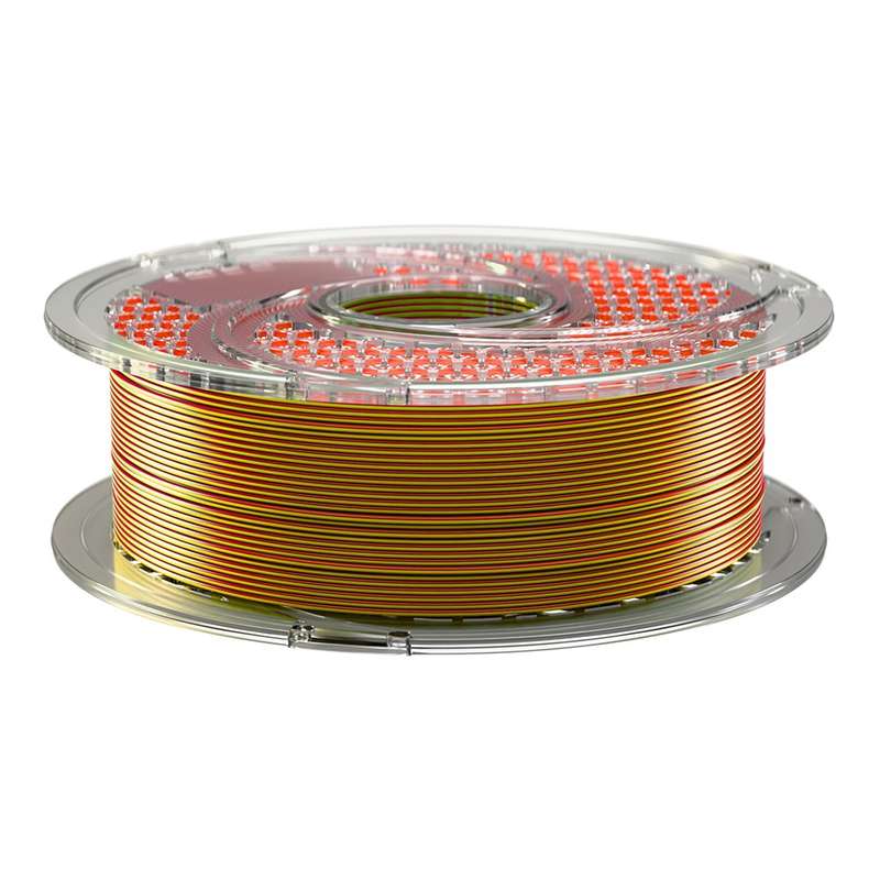 SA Filament PLA+ Silk Dual Filament Golden Scarlet - Gold & Merlot