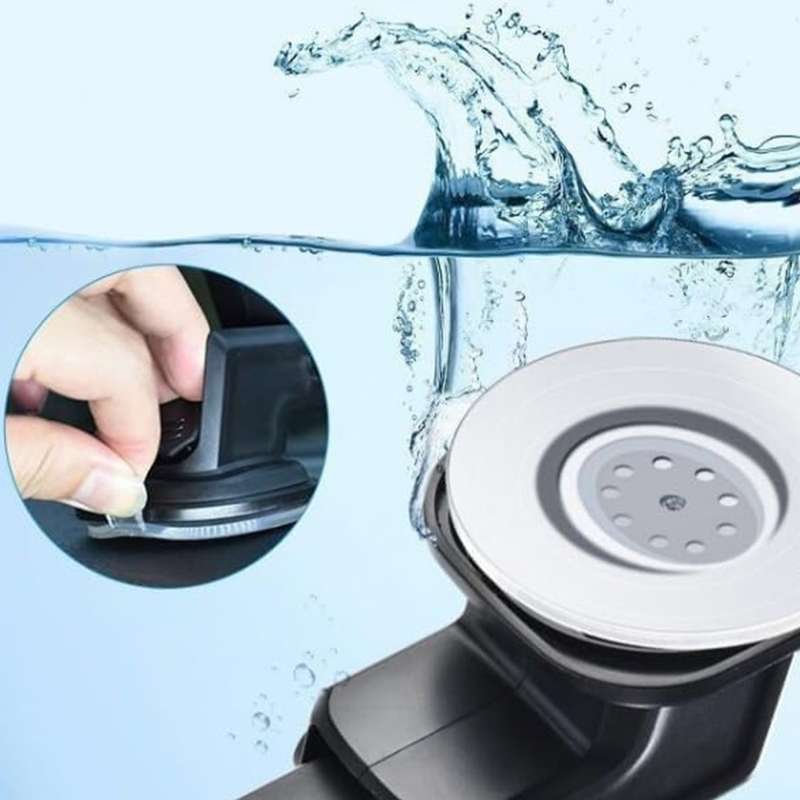 Universal Cellphone Windscreen Mount with 360° Swivel - Auto Lock Function - Adjustable Angle