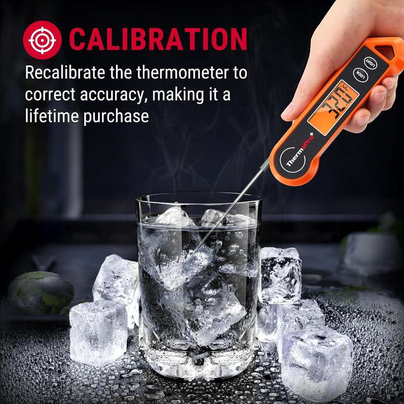 ThermoPro TP19H Digital Meat Thermometer - Available in Various Colours Black