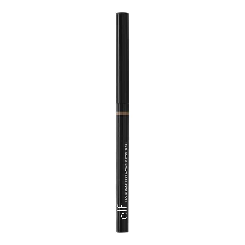 e.l.f. No Budge Retractable Eyeliner - Creamy- Ultra-Pigmented & Waterproof - Creates Bold & Defi...