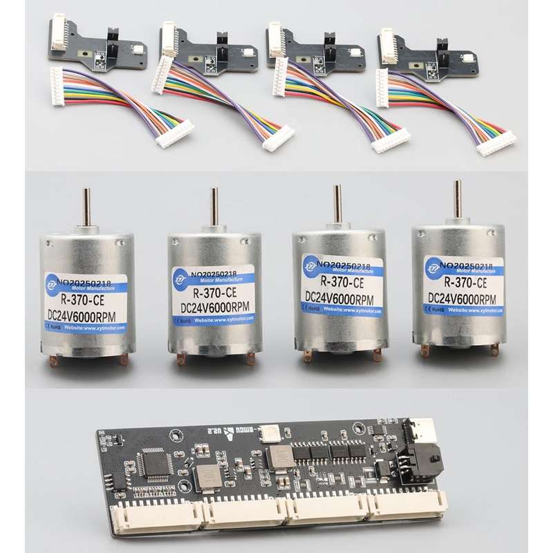 BLV BMCU 370X  Open Source AMS/MMU Solution for Bambu Lab AMS Lite - Kit A