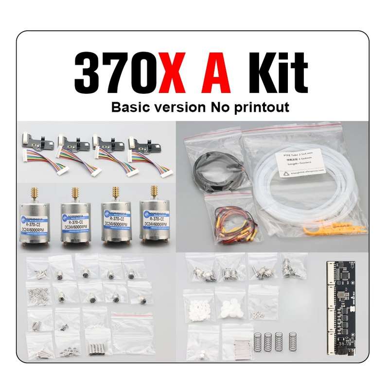 BLV BMCU 370X  Open Source AMS/MMU Solution for Bambu Lab AMS Lite - Kit A