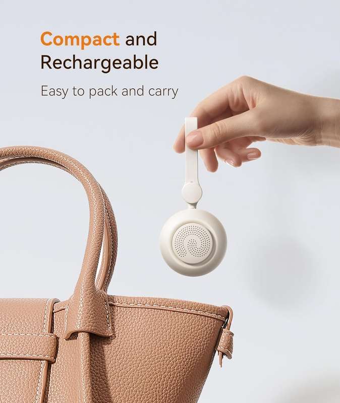 Dreamegg Portable Sound Machine - White Noise Machine - Available in Various Colours Baby Pink