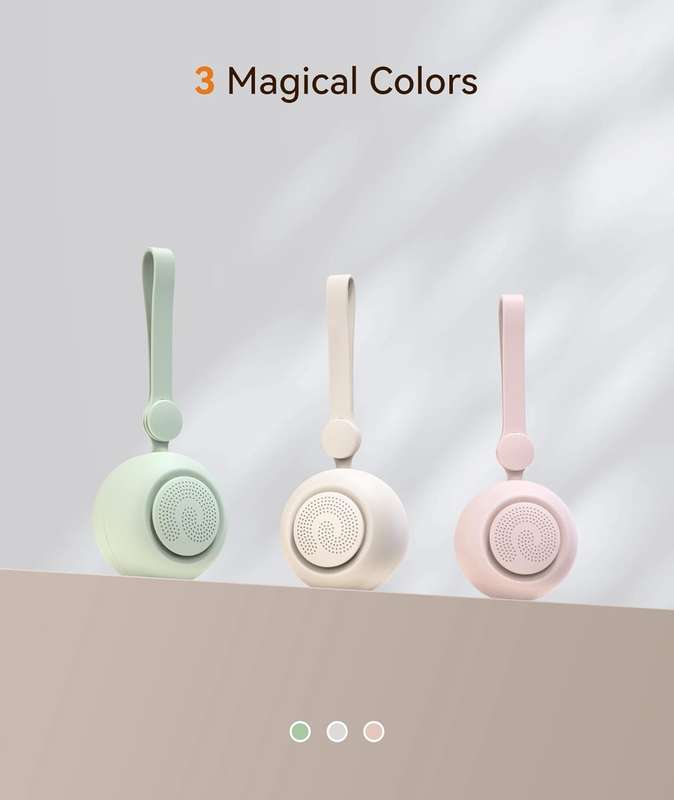 Dreamegg Portable Sound Machine - White Noise Machine - Available in Various Colours Baby Pink