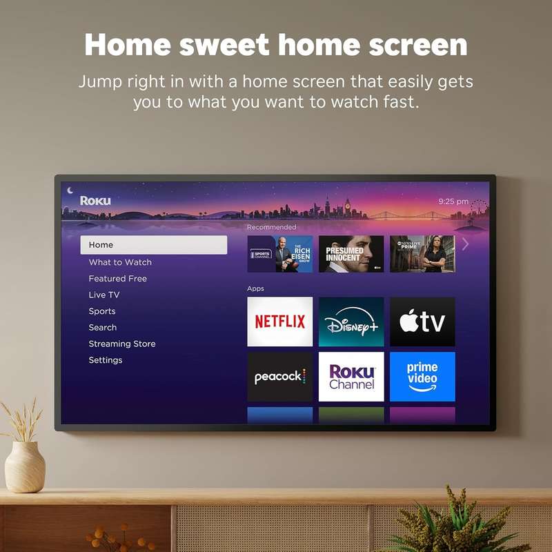 Roku Streaming Stick HD 2025  HD Streaming Device for TV with Roku Voice Remote