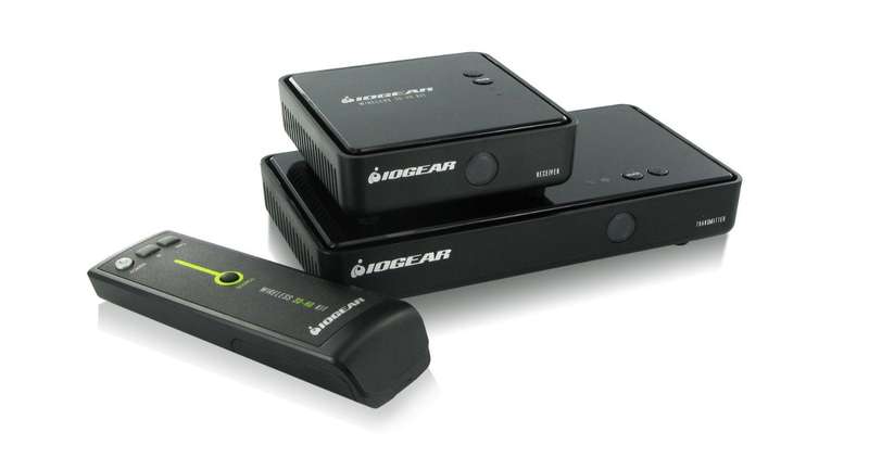 IOGear Wireless 3D HDMI AV Transmitter Kit - Transmit wirelessly in FULL HD 1080P